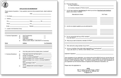 Membership Application